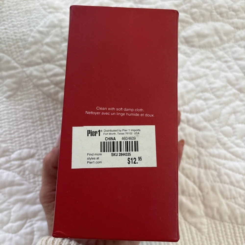 Pier 1 Imports Santa Clause Bottle Stopper‎ New Sealed Orig Box Christmas Gift
